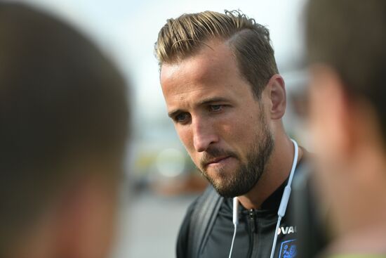 Russia World Cup England Arrival