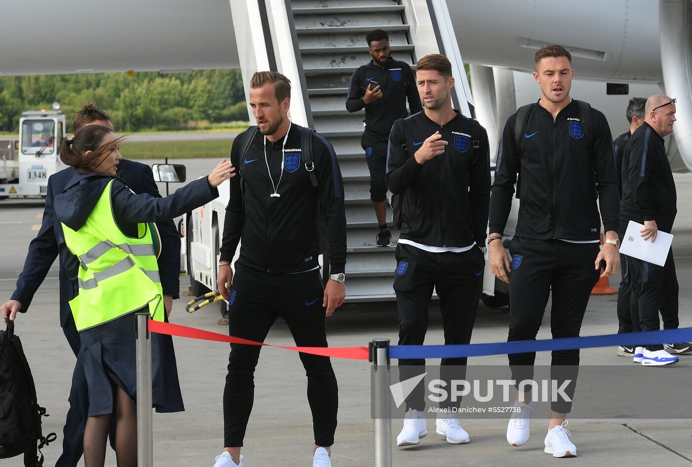 Russia World Cup England Arrival