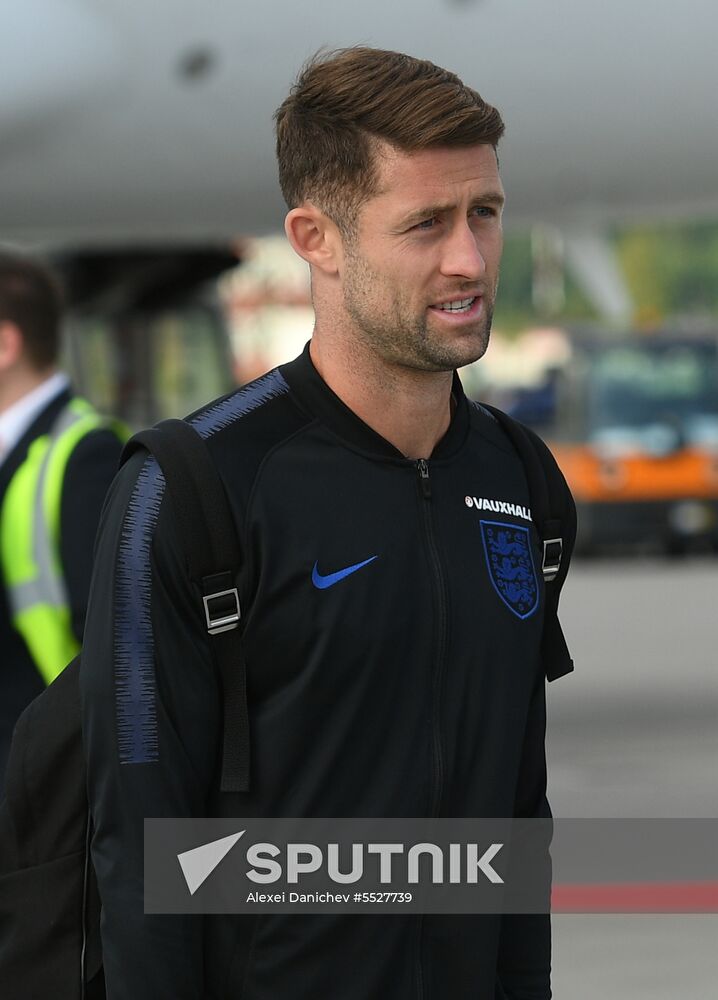 Russia World Cup England Arrival