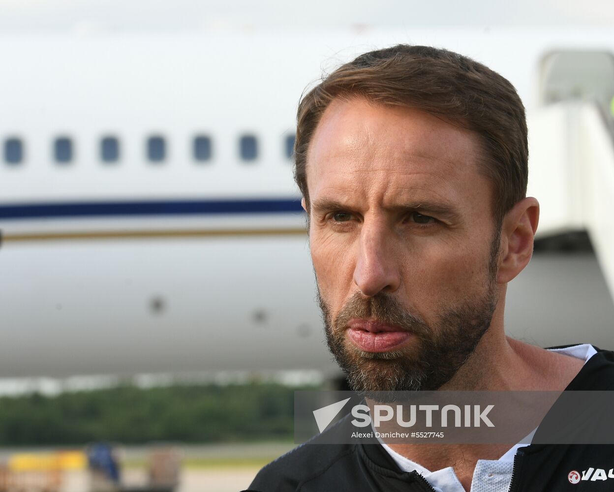 Russia World Cup England Arrival