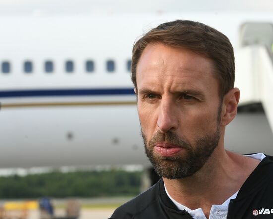 Russia World Cup England Arrival