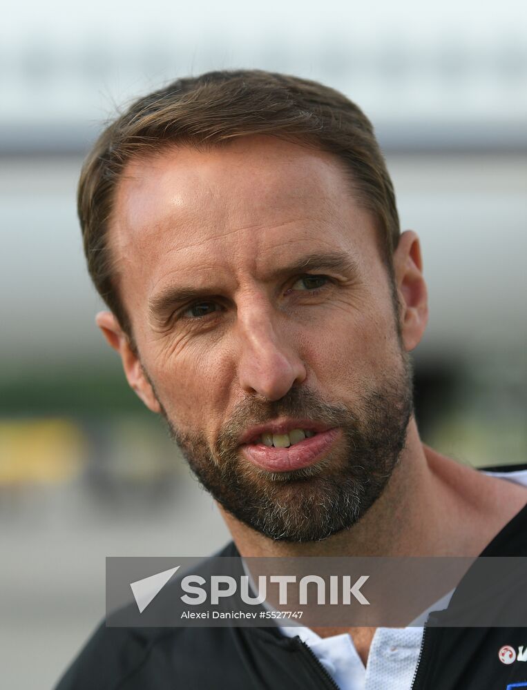 Russia World Cup England Arrival