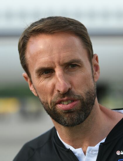 Russia World Cup England Arrival