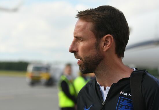Russia World Cup England Arrival