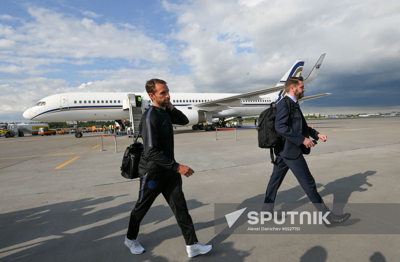 Russia World Cup England Arrival