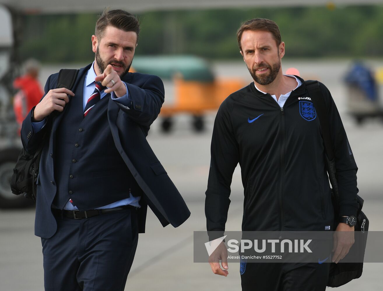 Russia World Cup England Arrival