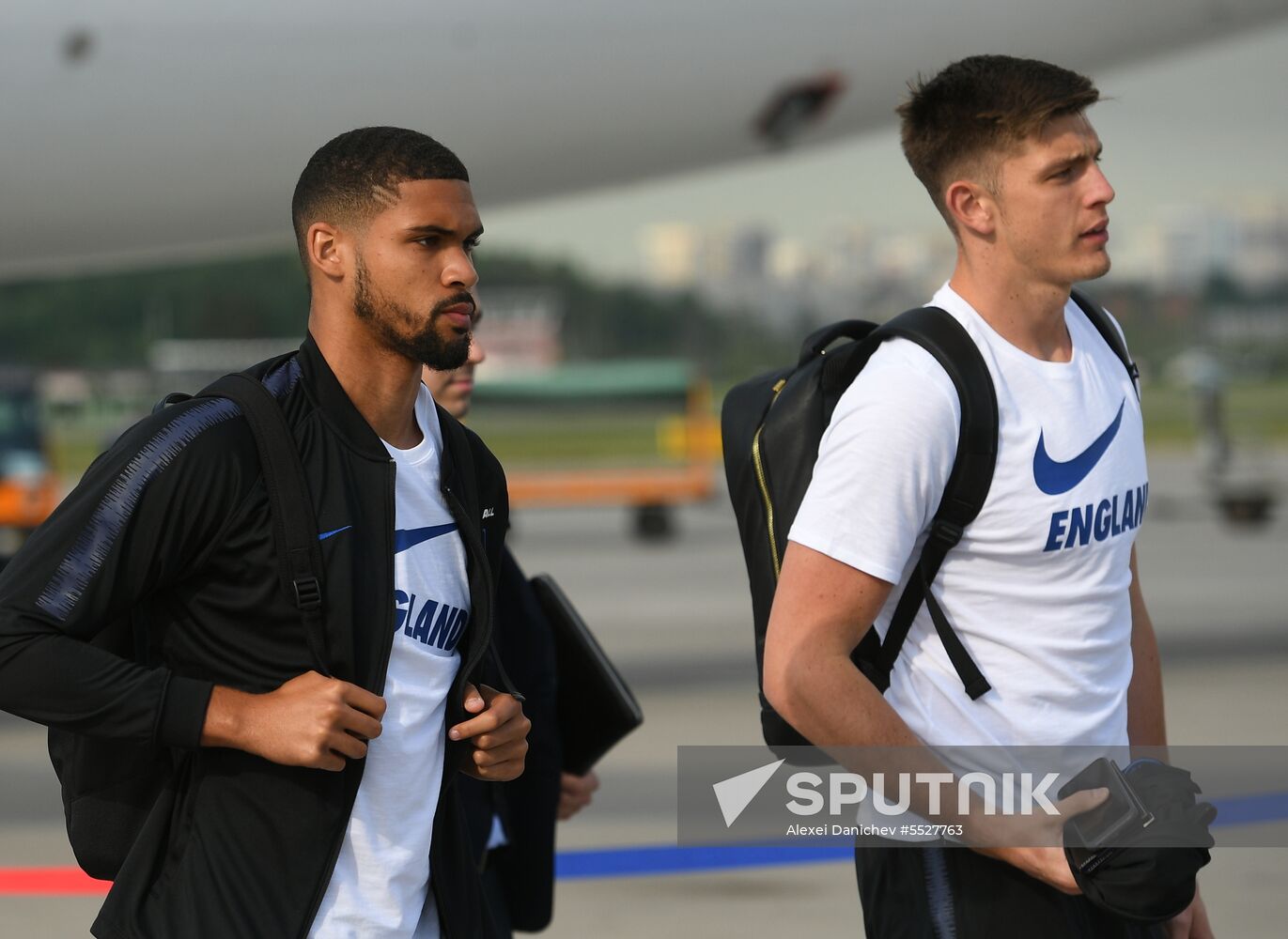 Russia World Cup England Arrival