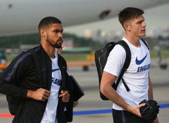 Russia World Cup England Arrival