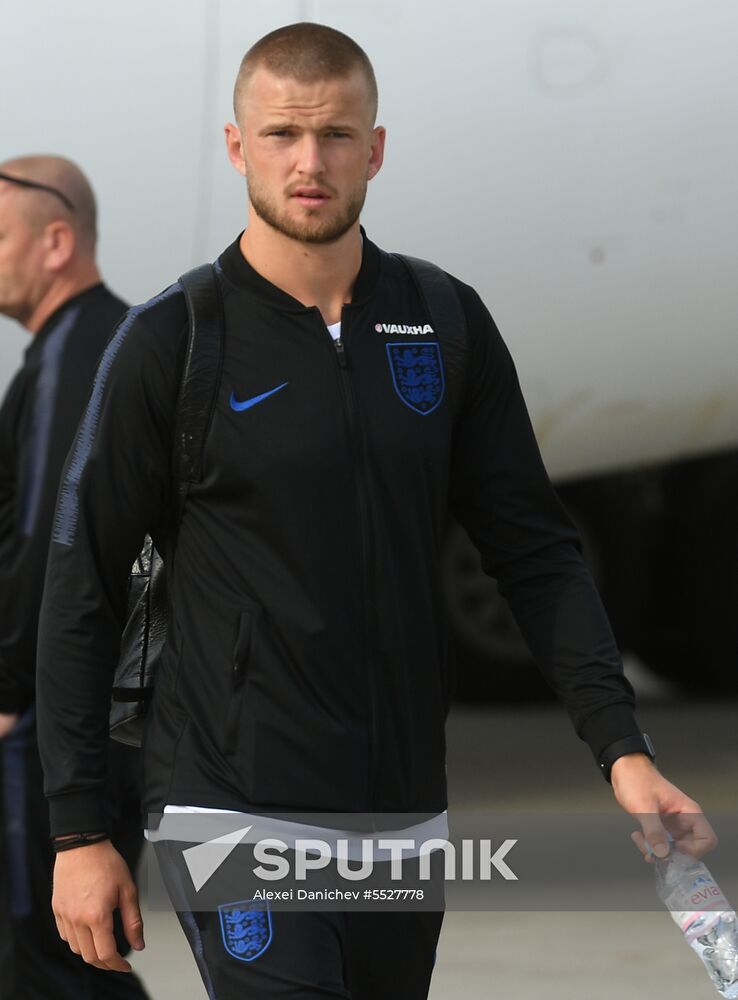 Russia World Cup England Arrival