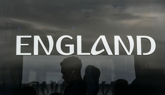 Russia World Cup England Arrival