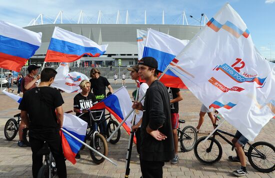 Russia Day celebration