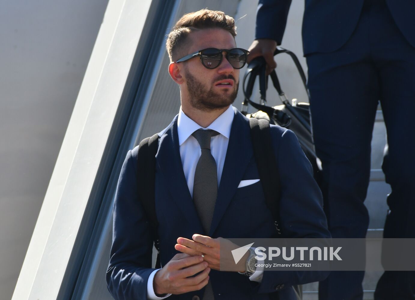Russia World Cup Sweden Arrival