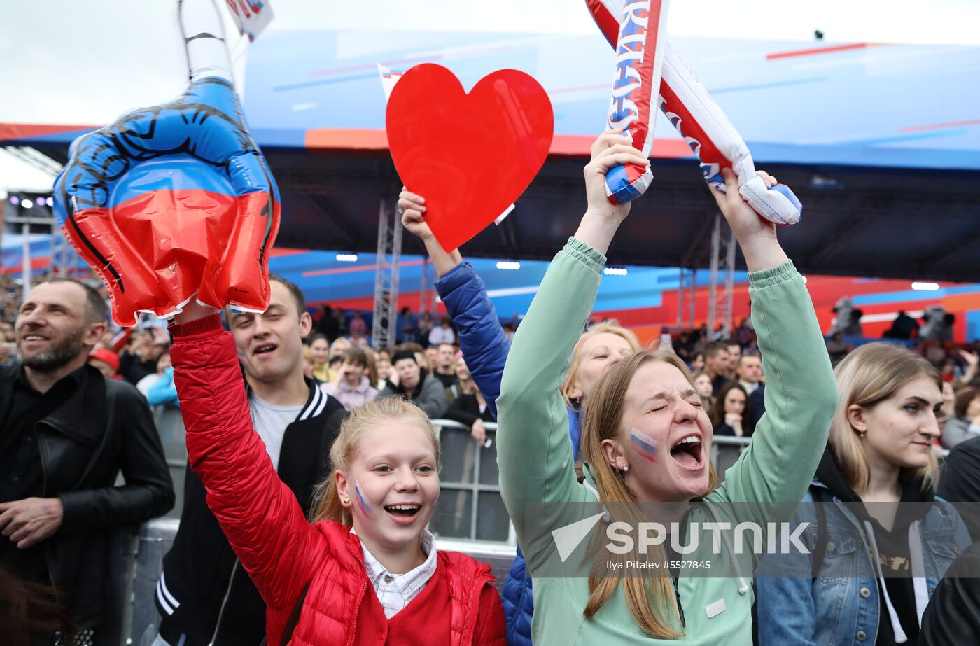 Russia Day Gala on Red Square