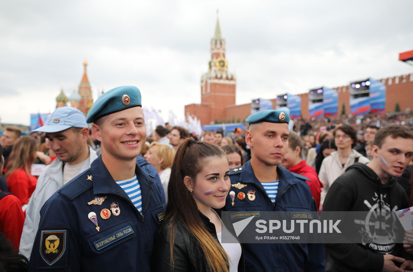 Russia Day Gala on Red Square