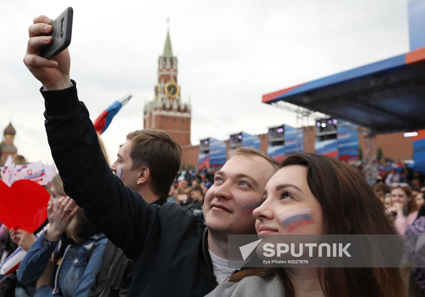 Russia Day Gala on Red Square