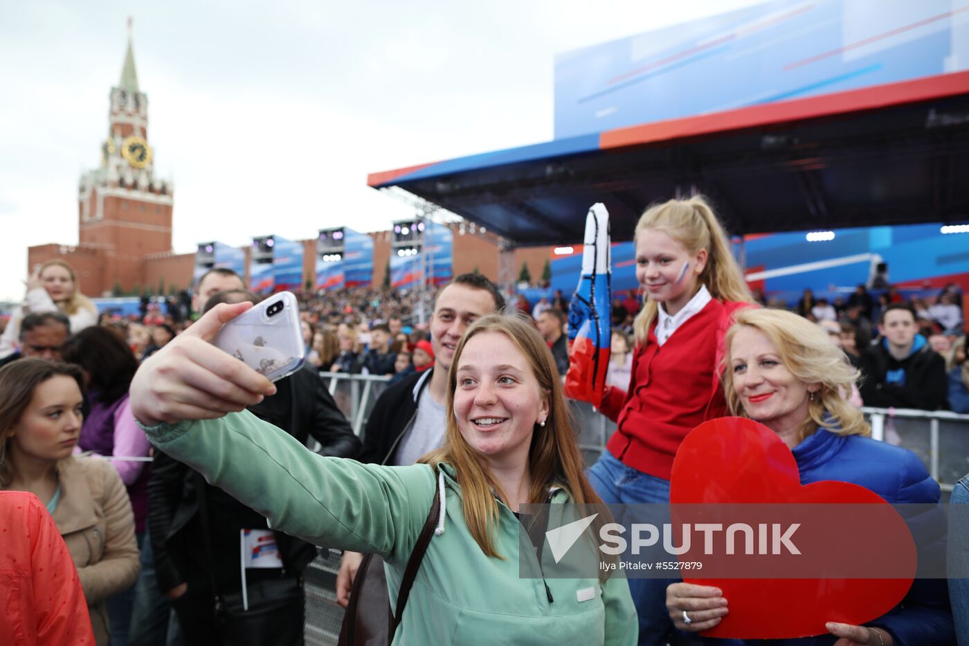Russia Day Gala on Red Square