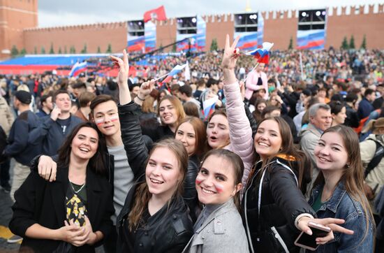 Russia Day Gala on Red Square