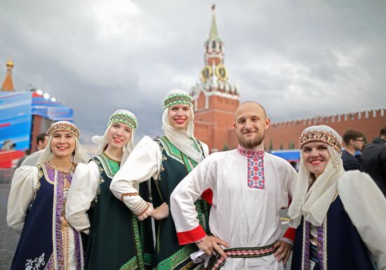 Russia Day Gala on Red Square