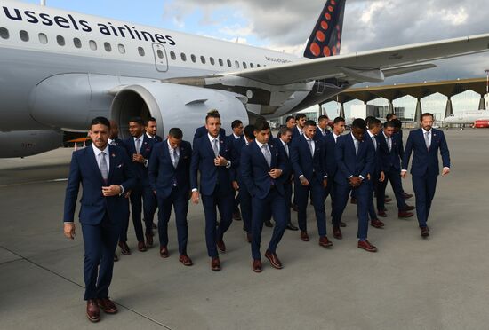 Russia World Cup Costa Rica Arrival
