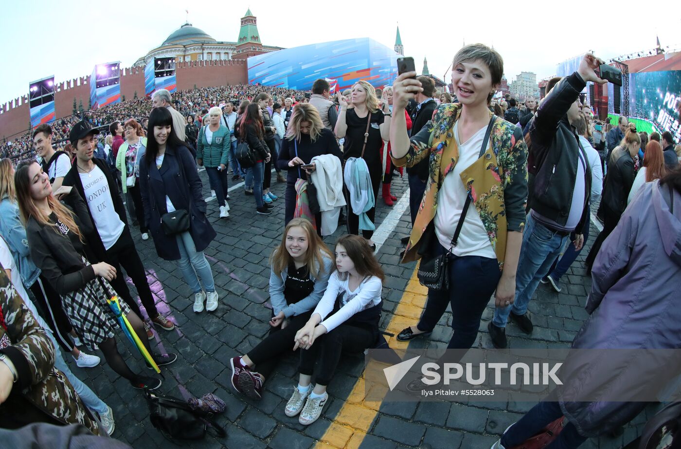 Russia Day Gala on Red Square