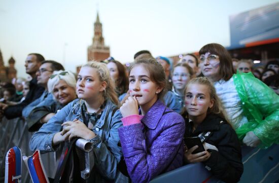 Russia Day Gala on Red Square