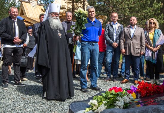 Chapel on Lake Syamozero in Karelia in memory of children killed in storm in 2016