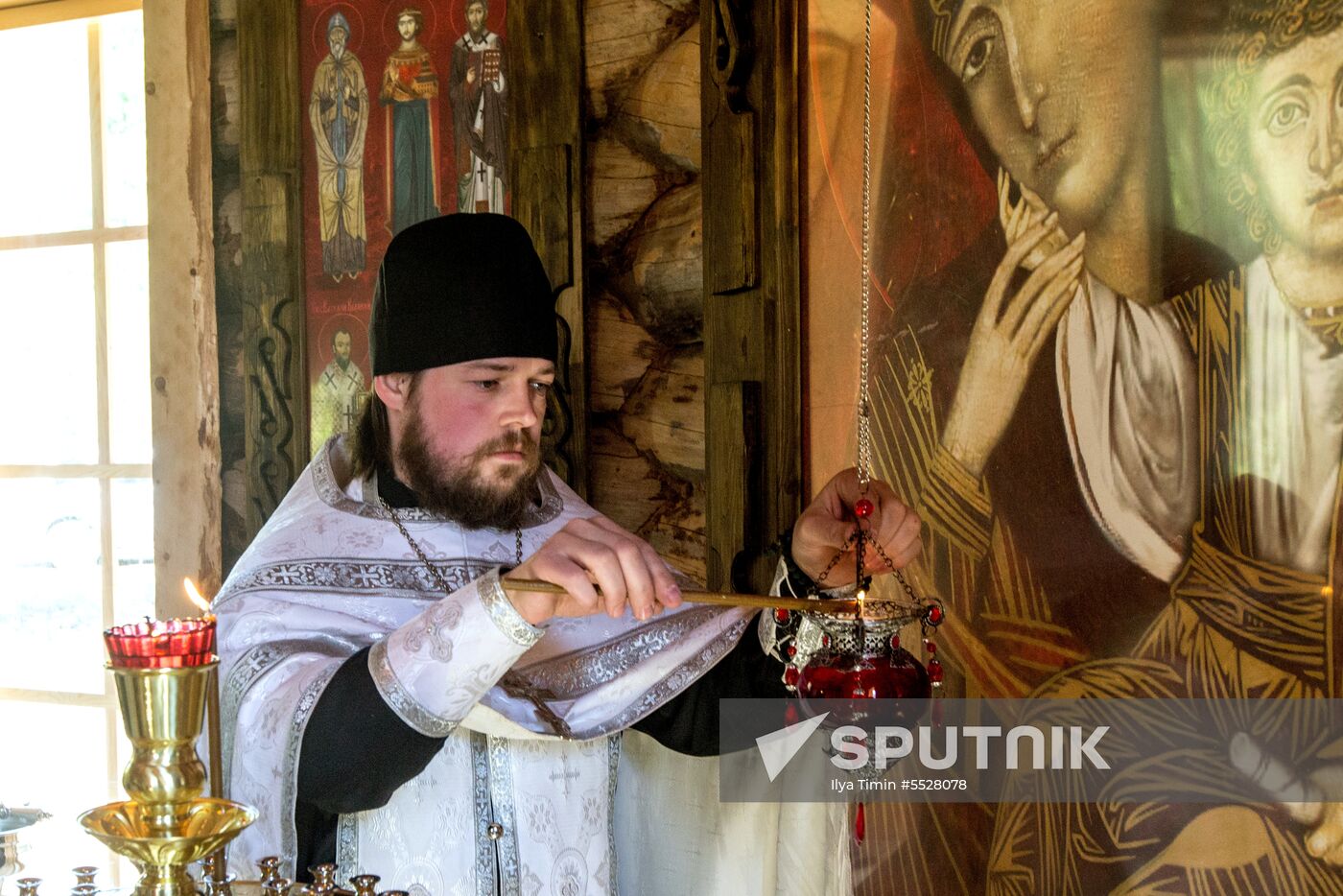 Chapel on Lake Syamozero in Karelia in memory of children killed in storm in 2016