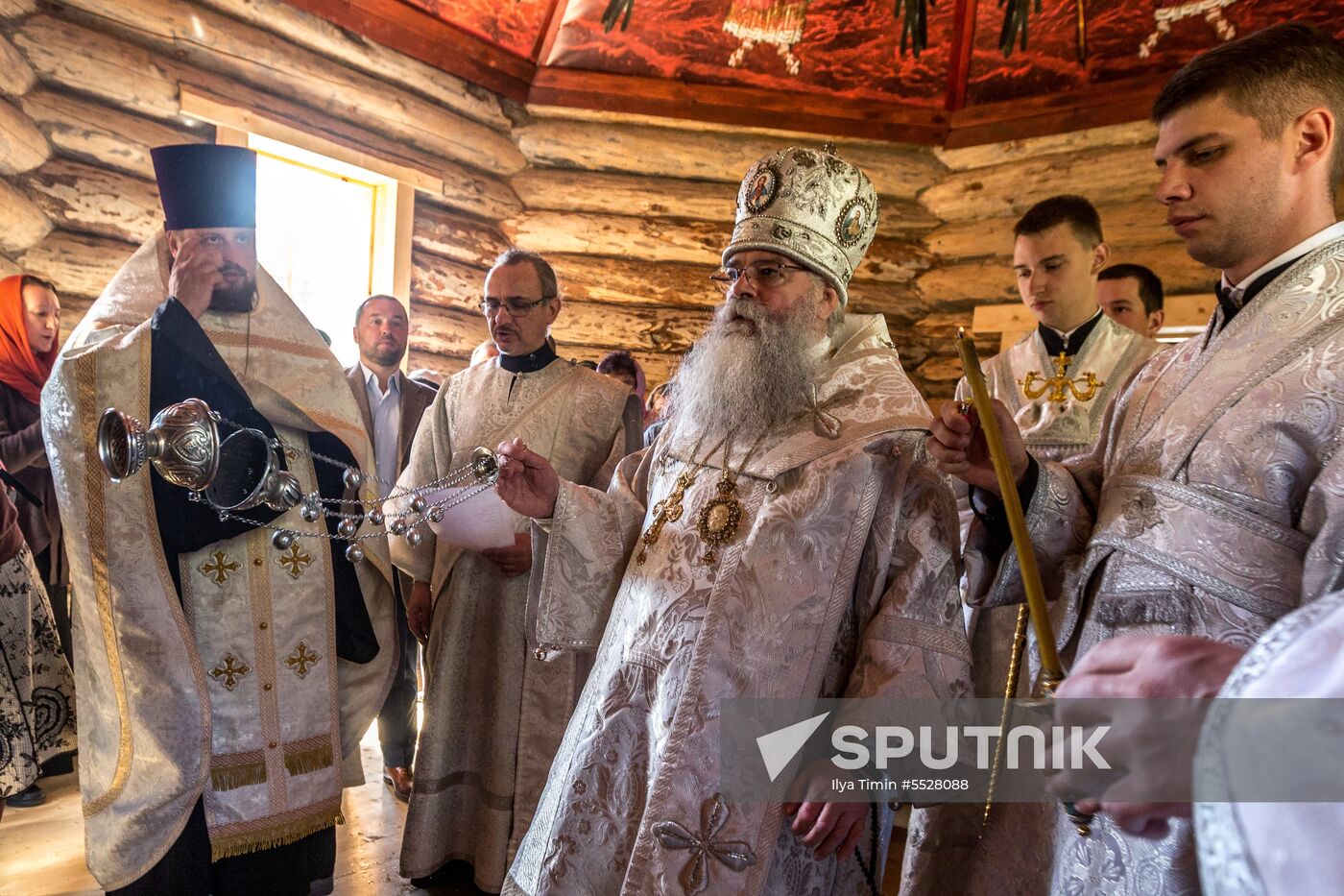 Chapel on Lake Syamozero in Karelia in memory of children killed in storm in 2016