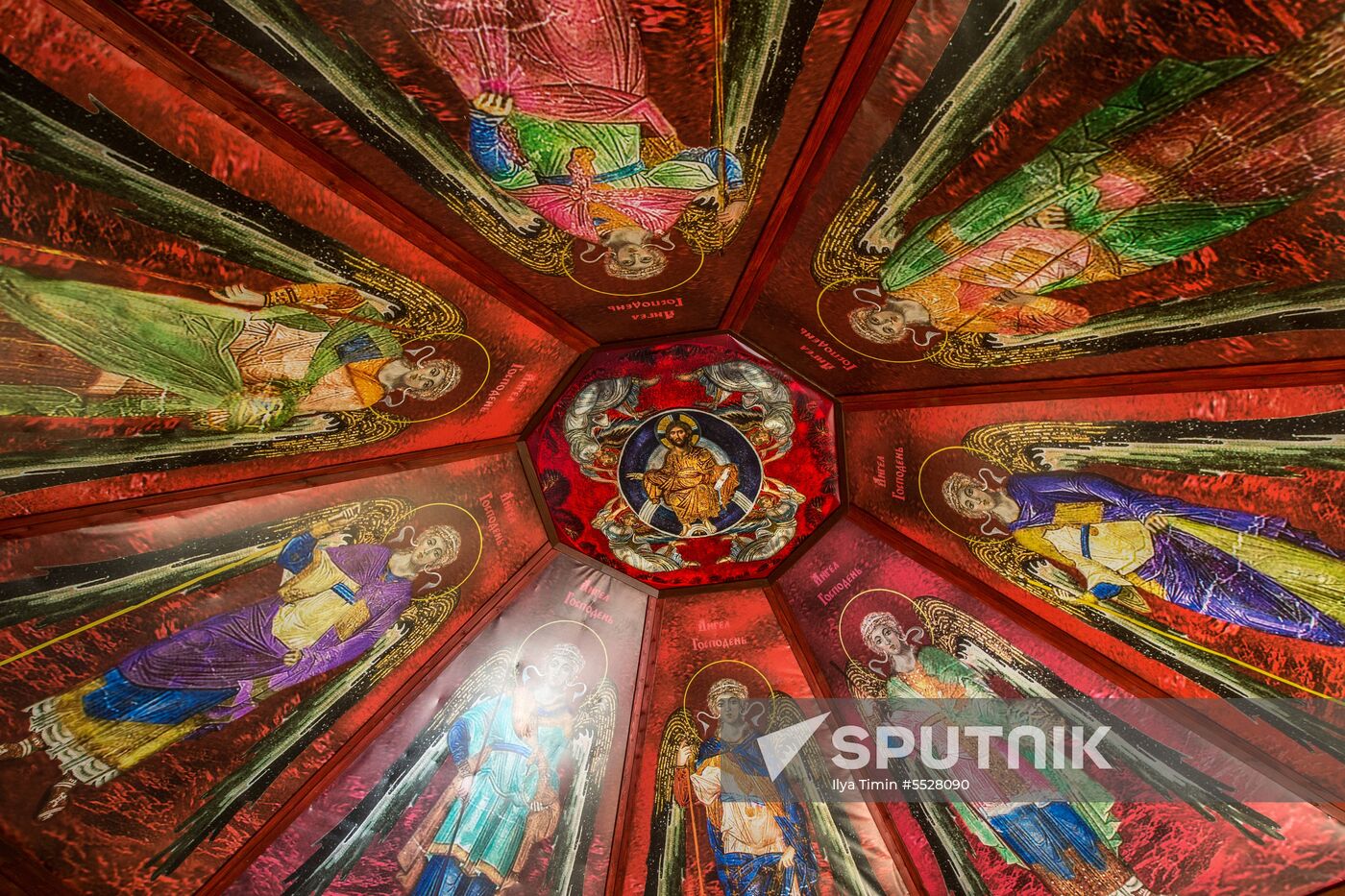 Chapel on Lake Syamozero in Karelia in memory of children killed in storm in 2016