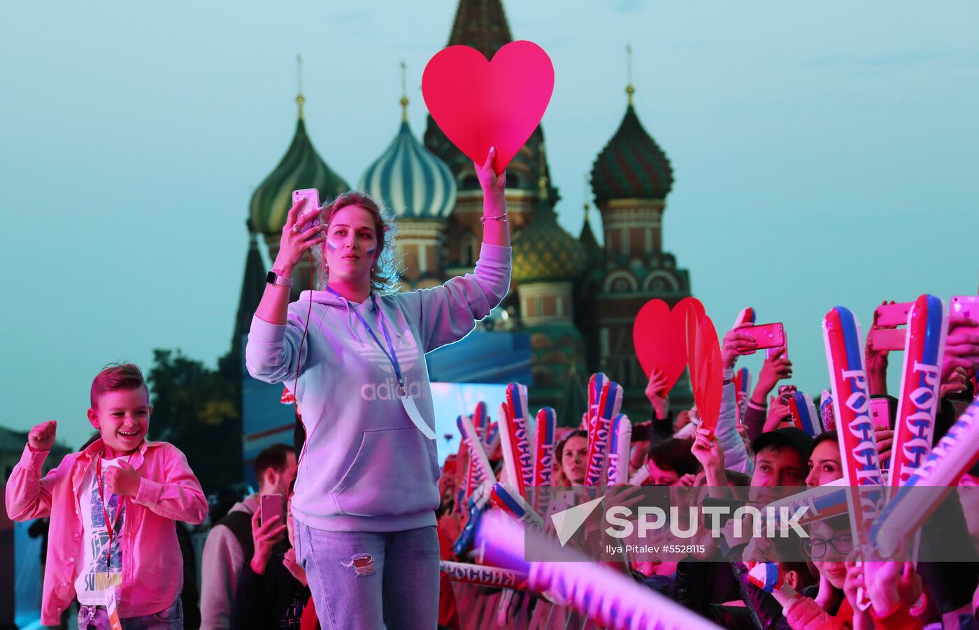 Russia Day Gala on Red Square
