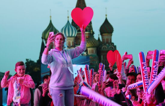 Russia Day Gala on Red Square