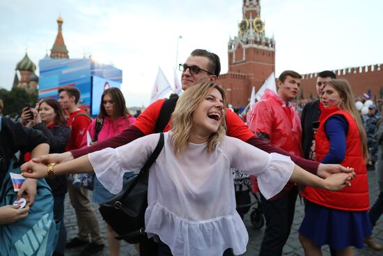 Russia Day Gala on Red Square