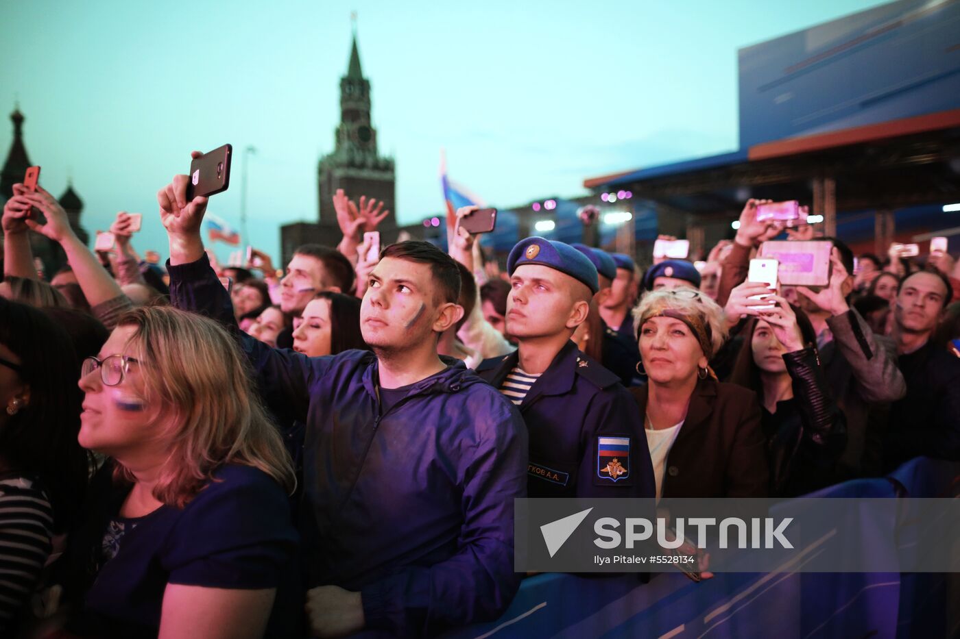 Russia Day Gala on Red Square