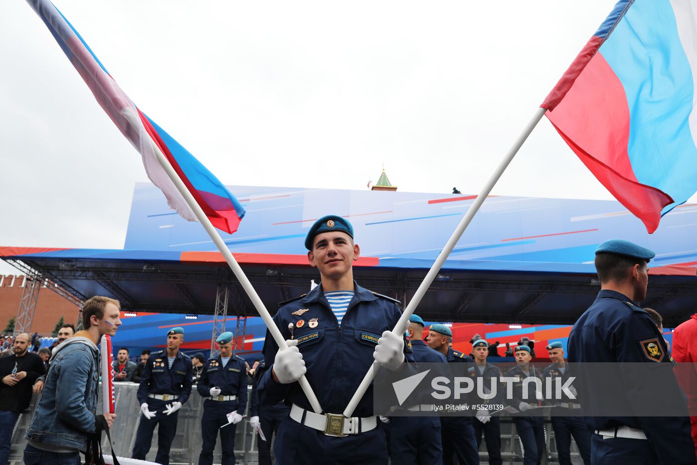 Russia Day Gala on Red Square