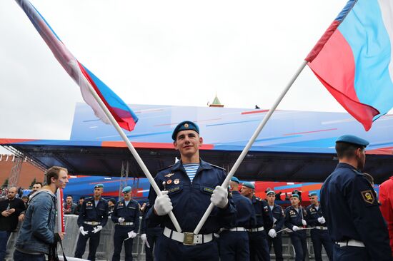 Russia Day Gala on Red Square
