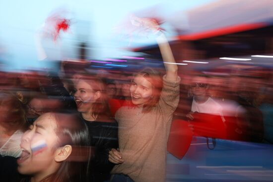 Russia Day Gala on Red Square