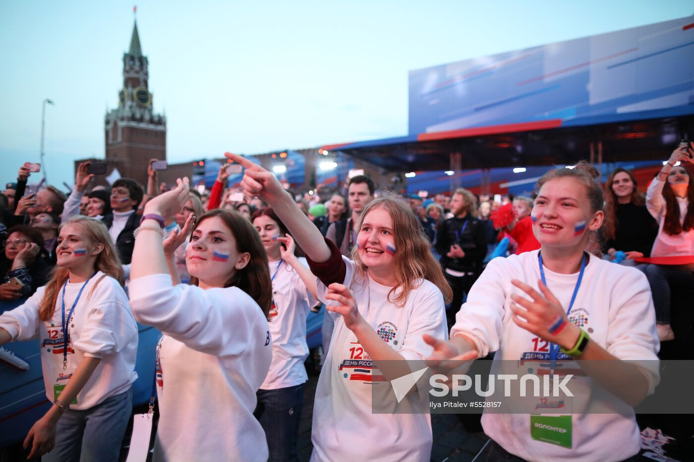 Russia Day Gala on Red Square