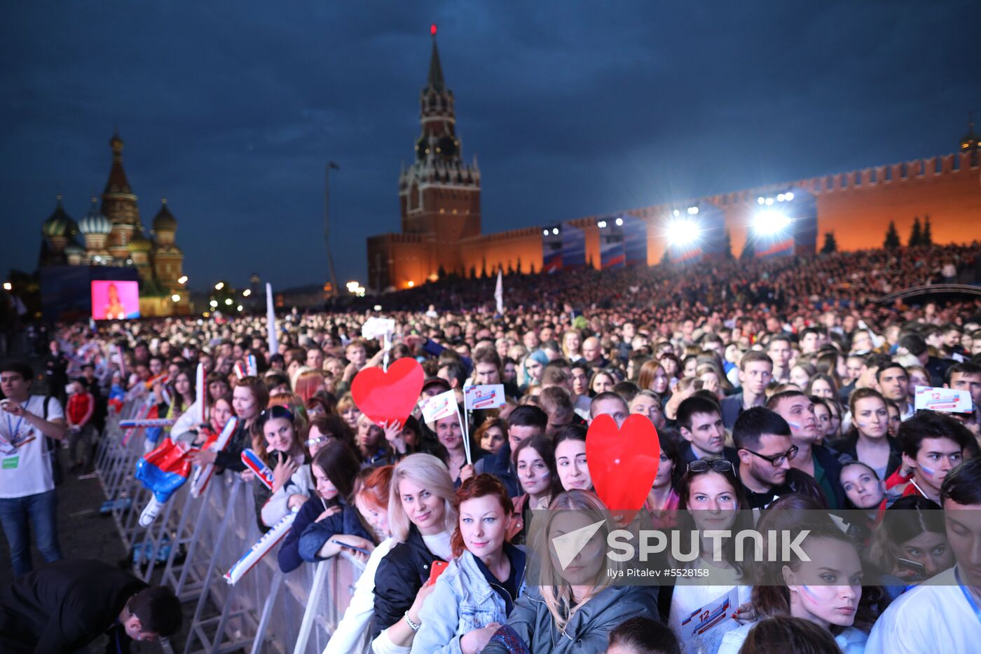 Russia Day Gala on Red Square
