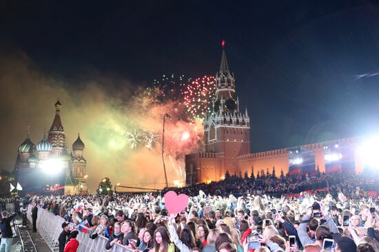 Russia Day Gala on Red Square