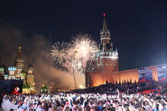 Russia Day Gala on Red Square