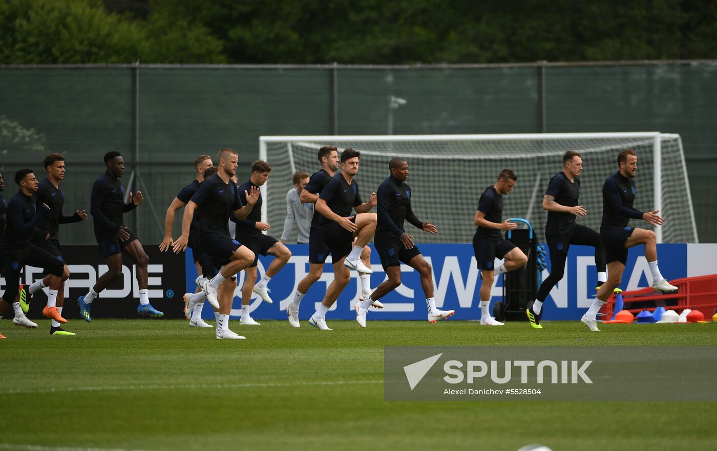 Russia World Cup England Training