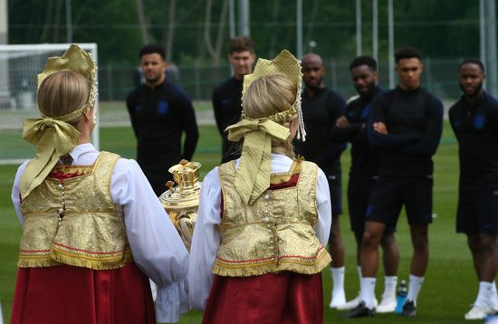 Russia World Cup England Training 