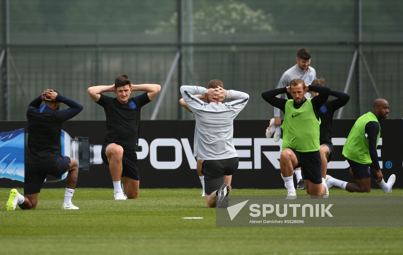 Russia World Cup England Training