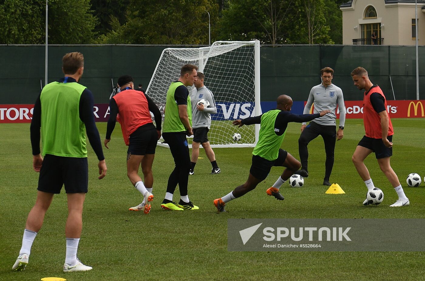 Russia World Cup England Training