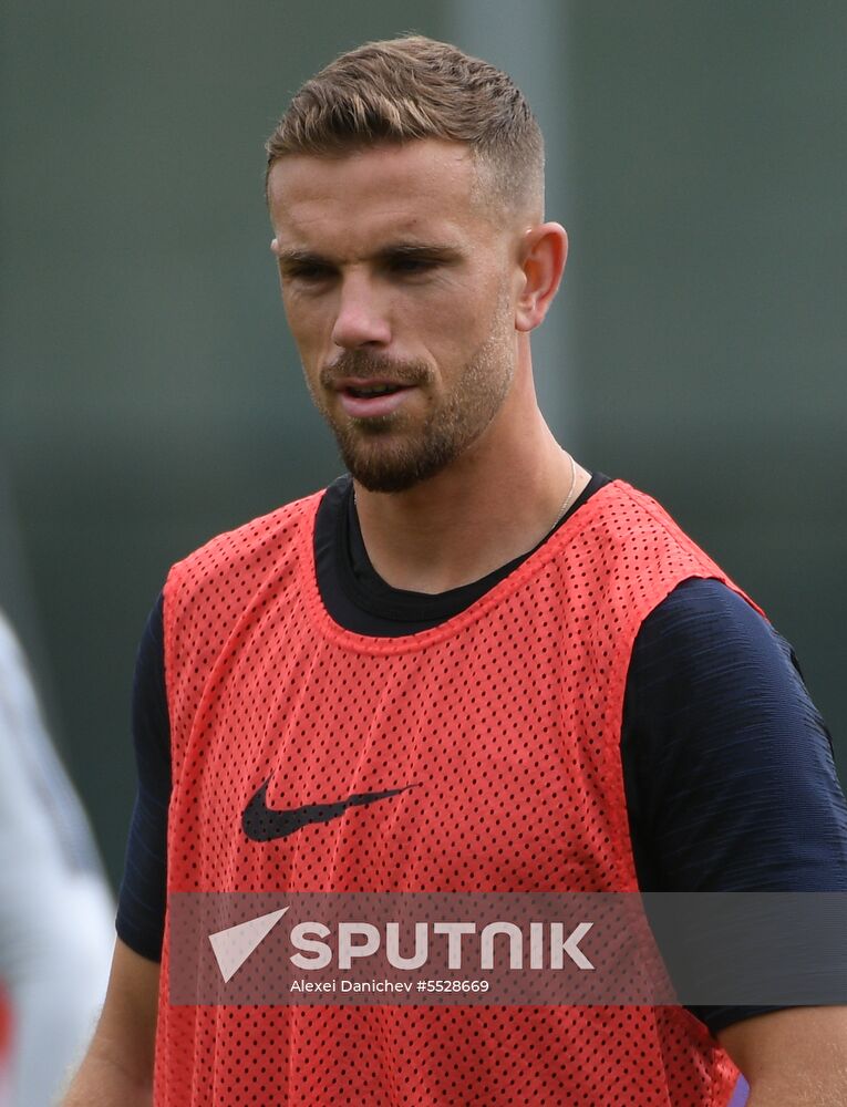 Russia World Cup England Training