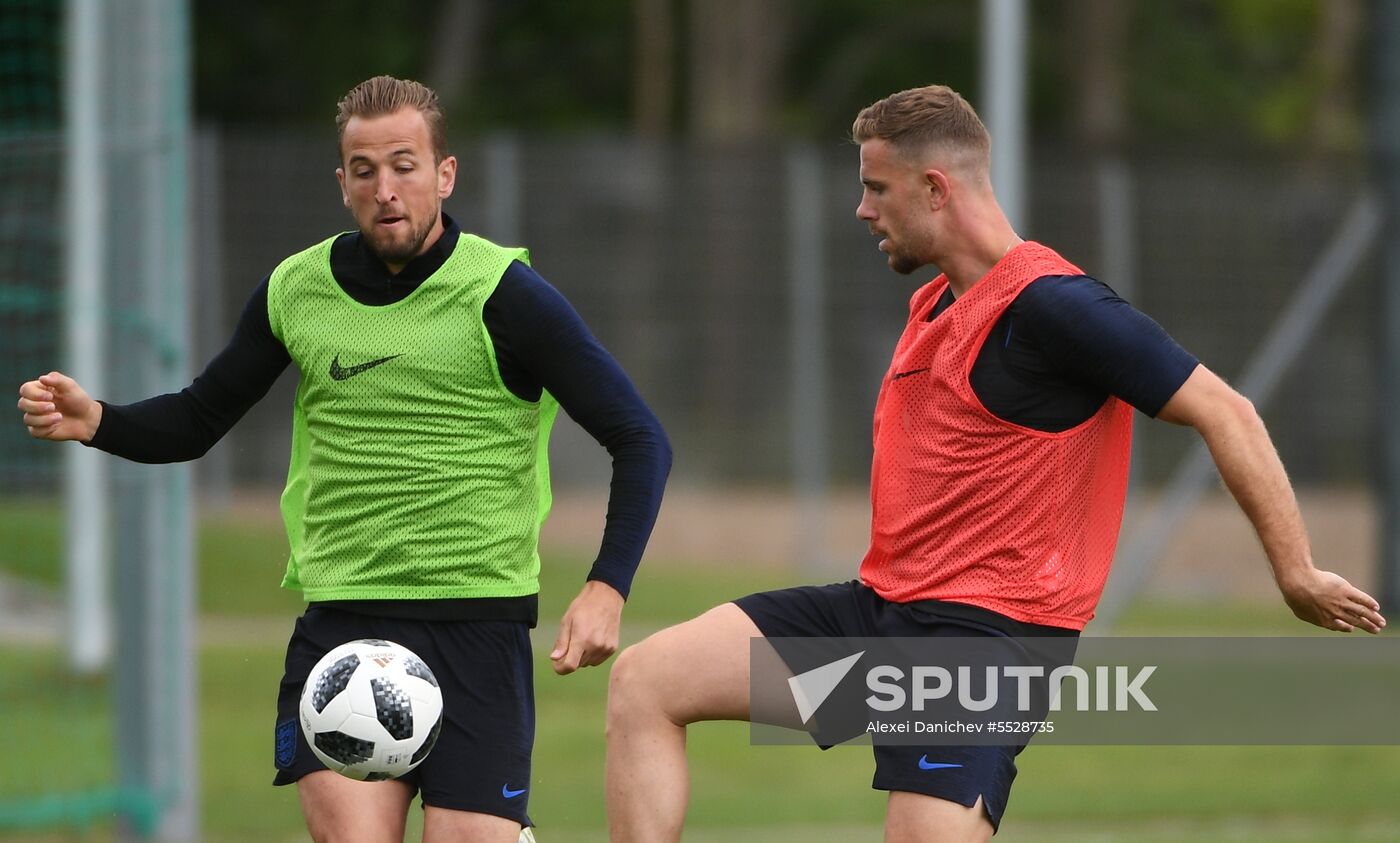 Russia World Cup England Training