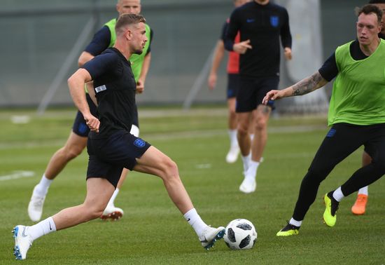 Russia World Cup England Training 