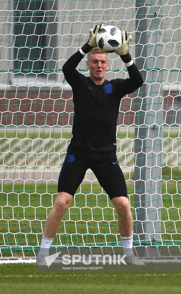 Russia World Cup England Training