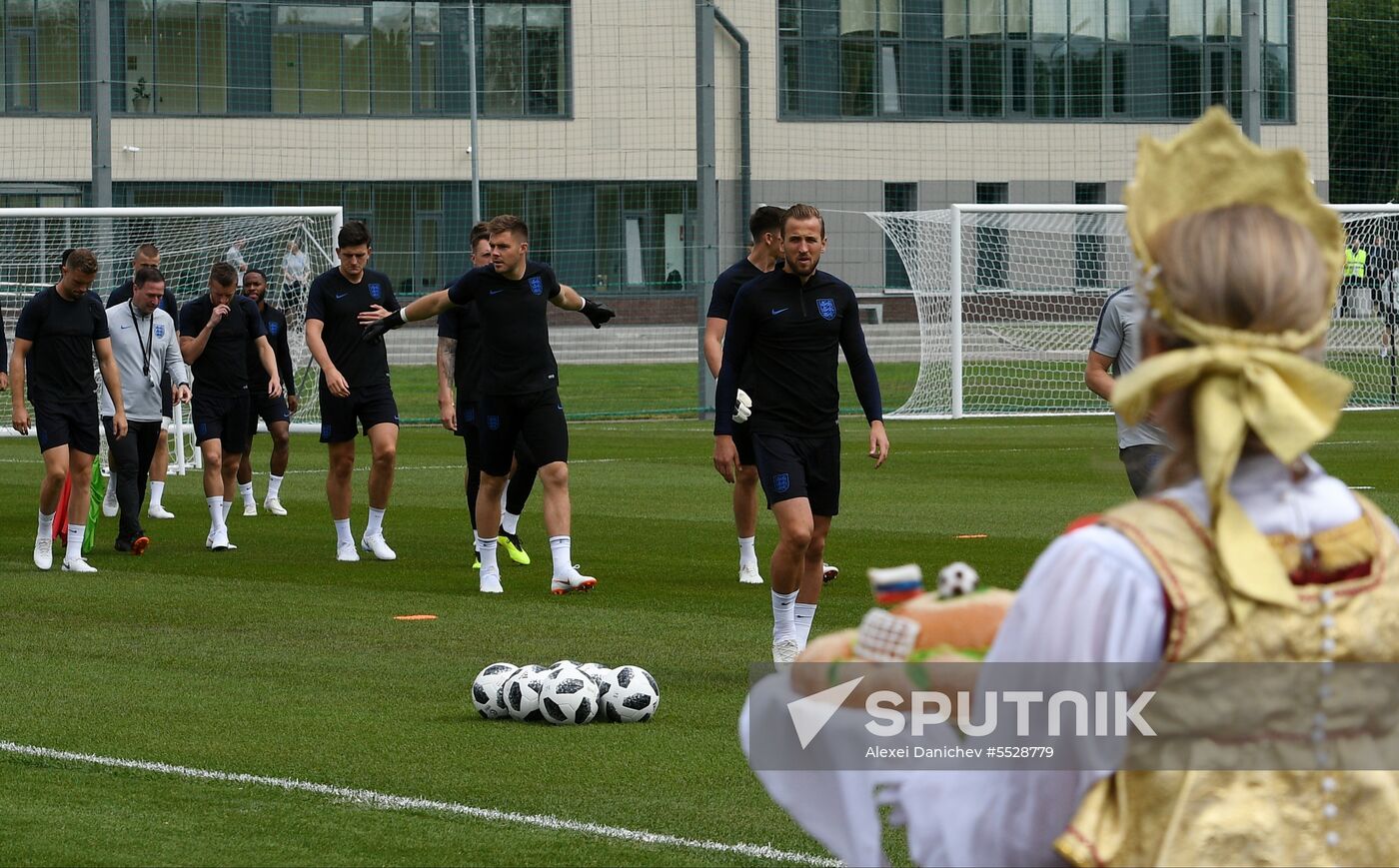 Russia World Cup England Training