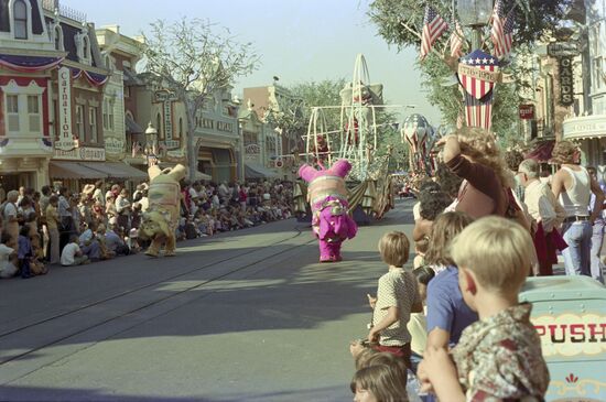 Disneyland amusement park in California